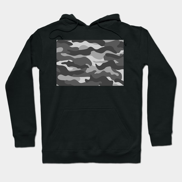 Copia de CAMO CAMOUFLAGE - GRAY, GREY Hoodie by JosanDSGN